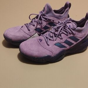 Adidas Patrick Mahomes 2 Impact Purple And Gold Size 12 Sneakers
